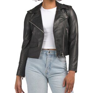 Walter Baker Liz Leather Moto Jacket
